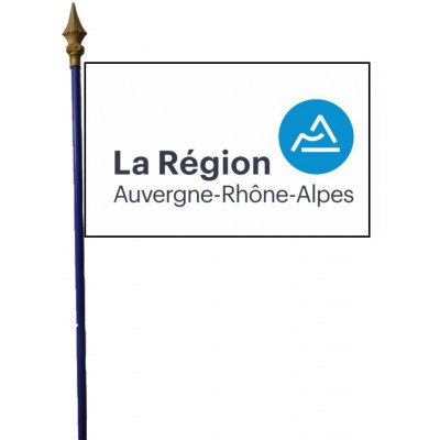 DRAPEAU REGION AUVERGNE RHONES ALPES