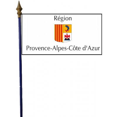 DRAPEAU REGION PACA