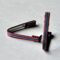 Ruban boutonniere honneur de la police- lot de 5 ex