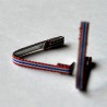 Ruban boutonniere honneur de la police- lot de 5 ex
