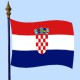 DRAPEAU Croatie 