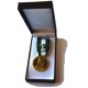 MEDAILLE COMMUNALE 35 ANS OR bronze dore