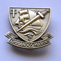 INSIGNE DE BERET COMMANDO DE MARINE