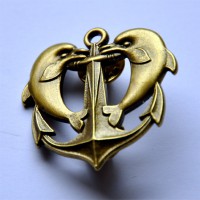 INSIGNE DE BERET COMMANDO TROUPES DE MARINE TDM