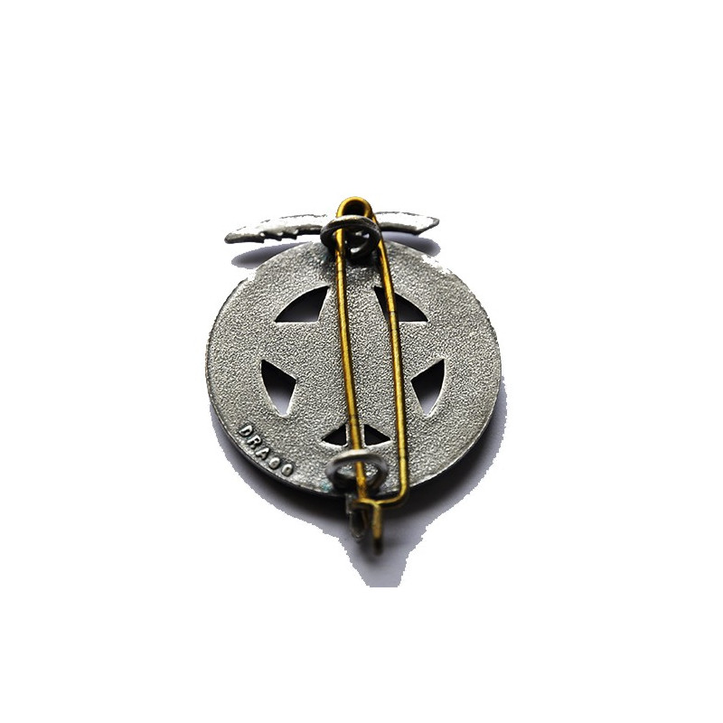 Insigne Métal Brevet Moniteur Secouriste Militaire Argent - Attache 2 Pin's Secourisme Brancardier Instructeur Armée Française