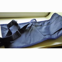 ETUI PORTE DRAPEAU polyester bleu - sangle de portage et bretelles