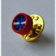 ROSETTE POLICE OR 8mm