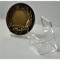 SUPPORT PLEXIGLASS POUR MEDAILLE RONDE
