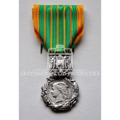 Médaille des EAUX ET FORETS qualite argent