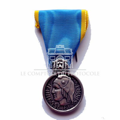 Médaille Jeunesse, des Sports et l'Engagement Associatif  ARGENT