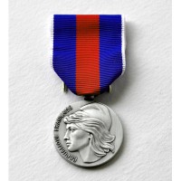 MEDAILLE SERVICES MILITAIRES VOLONTAIRES argent SMV