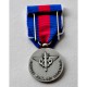 MEDAILLE SERVICES MILITAIRES VOLONTAIRES argent SVM