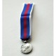 Médaille SERVICES MILITAIRES VOLONTAIRES argent miniature smv