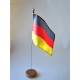 MINI DRAPEAU DE TABLE ALLEMAGNE TISSU 10X14CM