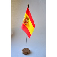DRAPEAU DE TABLE ESPAGNE TISSU 10X14CM