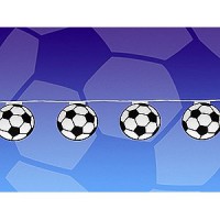 GUIRLANDE BALLON FOOT PAPIER 5m