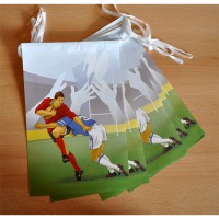 GUIRLANDE RUGBYMAN 4.50M PAPIER