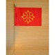 MINI DRAPEAU DE TABLE 10X14CM Languedoc... 