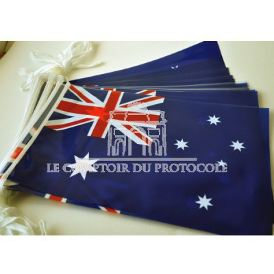 GUIRLANDE Australie 20x30cm - 10m - PVC
