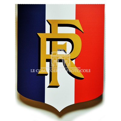 ECUSSON TRICOLORE 40X50CM RF