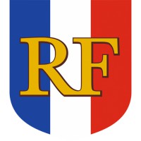 ECUSSON METAL PORTE-DRAPEAUX - TRICOLORE RF 40X50CM