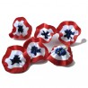 COCARDE TRICOLORE TISSU 5CM - LOT DE 100 EX