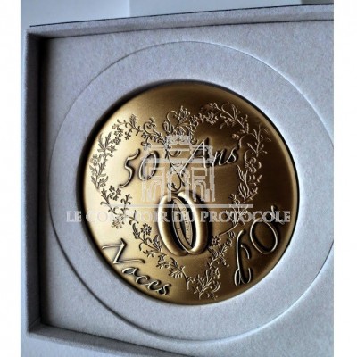Médaille des Noces d'Or 50 ans - 65mm