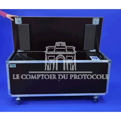 MALLE DE TRANSPORT FLYGHT CASE pour pupitre style