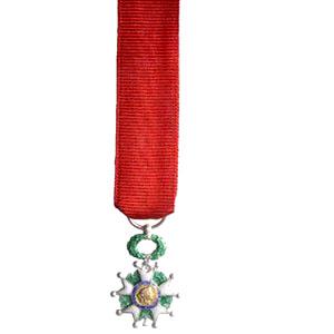 LEGION D HONNEUR CHEVALIER miniature reduction argent