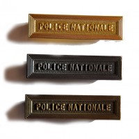 AGRAFE METAL POLICE NATIONALE pour médaille pendante