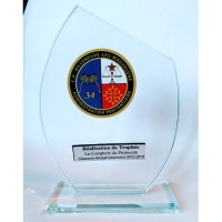 TROPHEE VERRE biseau