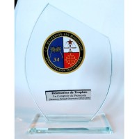 TROPHEE VERRE CADEAU FNACA