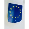 ECUSSON ALU PORTE DRAPEAUX EUROPE 39x45cm