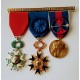 BARRETTE PORTE MEDAILLES ordonnance