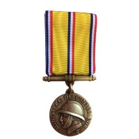 MEDAILLE DES SAPEURS POMPIERS 10 ANS BRONZE