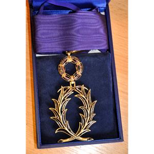 MEDAILLE DES PALMES ACADEMIQUES commandeur