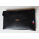 POCHETTE RANGE MEDAILLES SIMILI CUIR NOIR