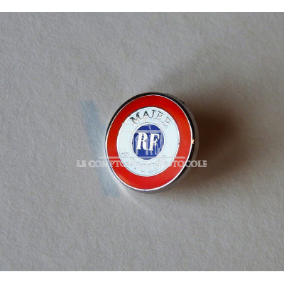 INSIGNE DE MAIRE ADJOINT boutonnière 18mm