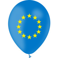 BALLON EUROPE à gonfler - sachet de 100 ballons