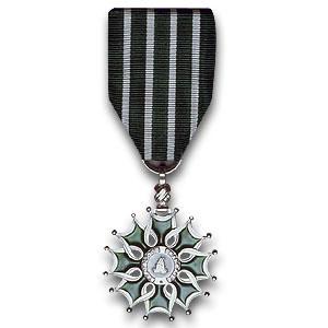 MEDAILLE DES ARTS ET LETTRES Chevalier argent