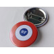 BADGE COCARDE TRICOLORE RF 38mm