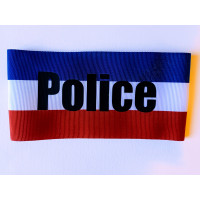 BRASSARD POLICE TRICOLORE