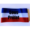 BRASSARD DE SOUS PREFET TRICOLORE