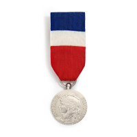 MEDAILLE DU TRAVAIL 20 ANS ARGENT massif