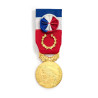 MEDAILLE DU TRAVAIL 40 ANS GRAND OR vermeil