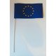 DRAPEAU EUROPE PAPIER 12X24CM  - lot de 50 ex