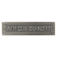 AGRAFE METAL AFRIQUE DU NORD pour medaille pendante