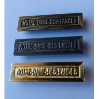 AGRAFE METAL NOTRE DAME DES LANDES pour médaille MSI DRCI