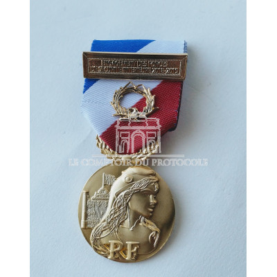 MEDAILLE DE LA SECURITE INTERIEURE OR MSI