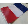 DRAPEAU FRANCE PAPIER BRILLANT 20x30cm - 10 ex